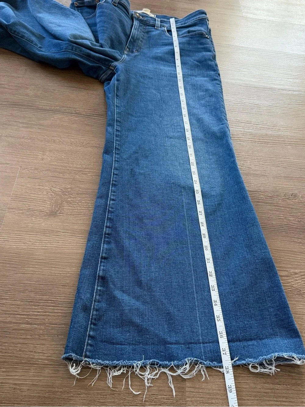 Madewell flared wide